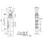 Valve, 5/2 handlever - 358990 Valve, 5/2 handlever - 358990