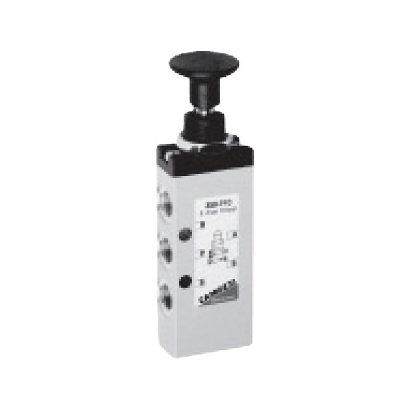 5/2-Wege-Ventil, Push/Pull - 358915 5/2-Wege-Ventil, Push/Pull - 358915