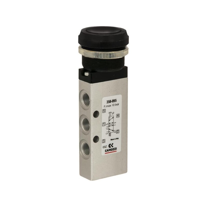 Valve, 5/2 pushbutton - 358895