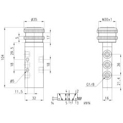 358895 Camozzi, 2-way 