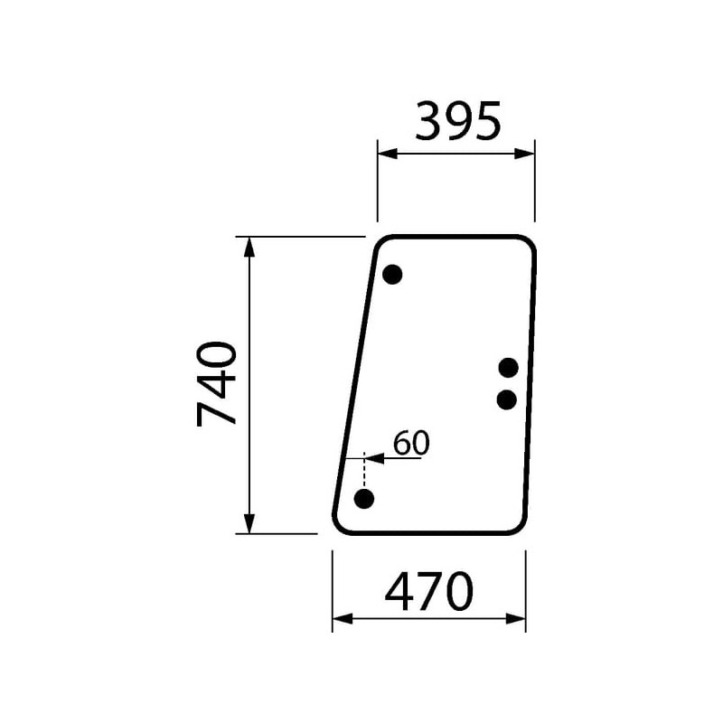 Glass, side - 3557143M2 Glass, side - 3557143M2