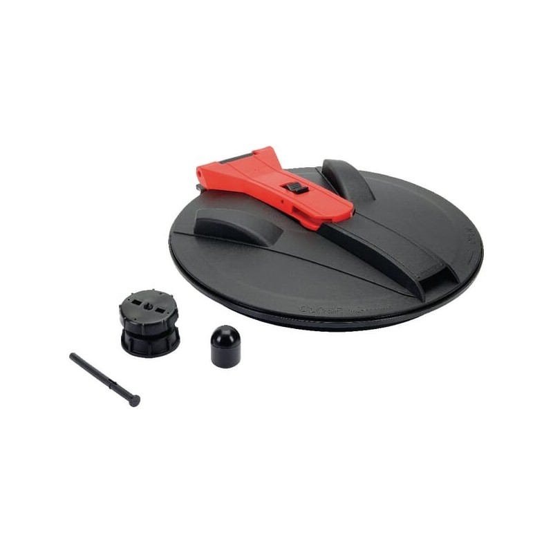 Hinged Lid D.455 Flat c/w Lock - 356061 Hinged Lid D.455 Flat c/w Lock - 356061