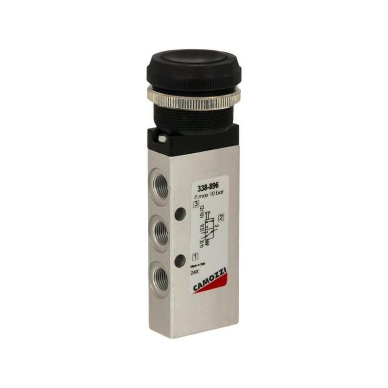 Valve, 5/2 pushbutton - 358896 Valve, 5/2 pushbutton - 358896