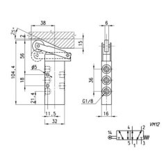 358955 Camozzi, 2-way 