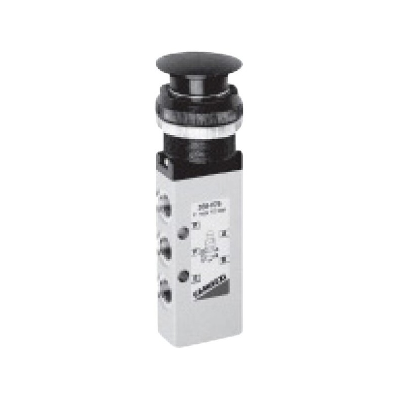 Valve, 5/2 pushbutton - 358975 Valve, 5/2 pushbutton - 358975