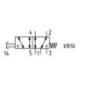 Valve, 5/2 pushbutton - 358975 Valve, 5/2 pushbutton - 358975