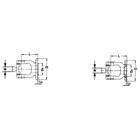 Yoke, Flange, W2580 Walterscheid - 361910M