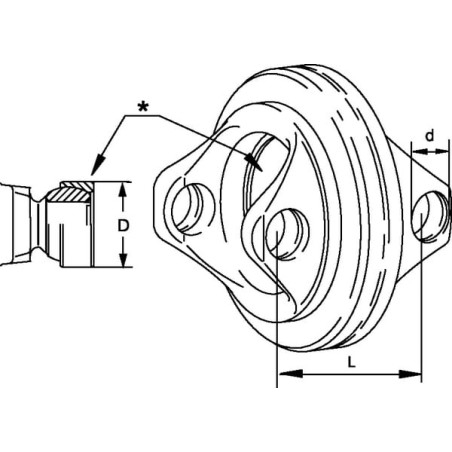Doppelgabel P580 - 364108