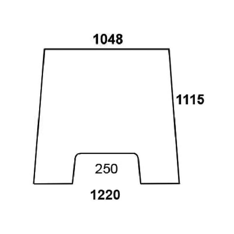 upper windscreen - 3619177M1N upper windscreen - 3619177M1N