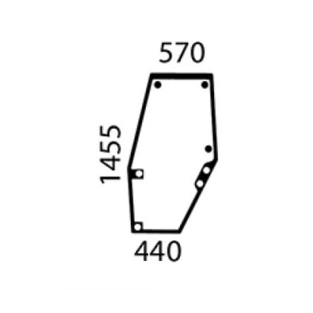 Window glass - 3647692M1