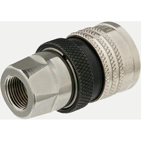 Female coupling 3/8 inch no valve - 3810UV