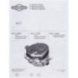 Manual, operators, engine - 381258TRI Manual, operators, engine - 381258TRI