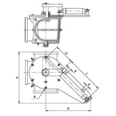 Valve 3-way 4 inchHD cylinder MZ - 4002002