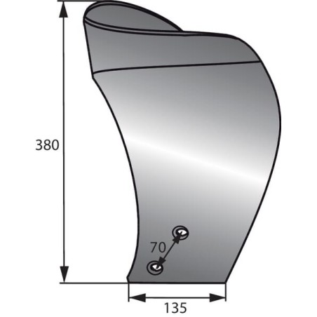 Maiseinleger-Streichblech L. - 400211G