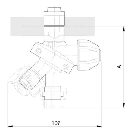 Tri-Jet 3/4 inchF.10 retainer clip - 4012757