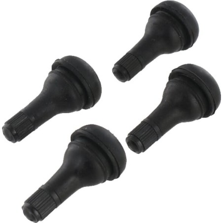 4x rubber valve TR415 16 mm - 4002002NV