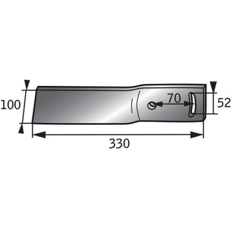 Tail Press RH NAUD - 400178D