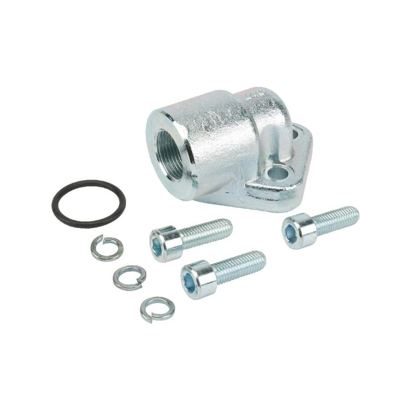 Flange angled 3/4 - 3G12