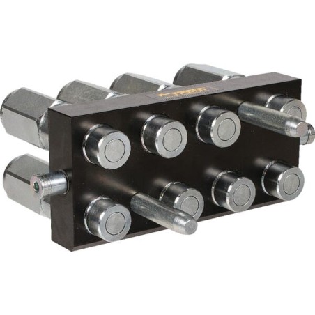Multifaster DN12-8 x 1/2 inch BSPP movable section plug - 3P808812GMC