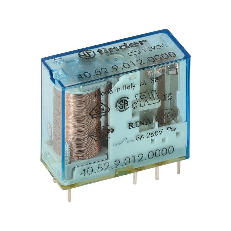 Relais 2W 8A 12V DC - 405290120000