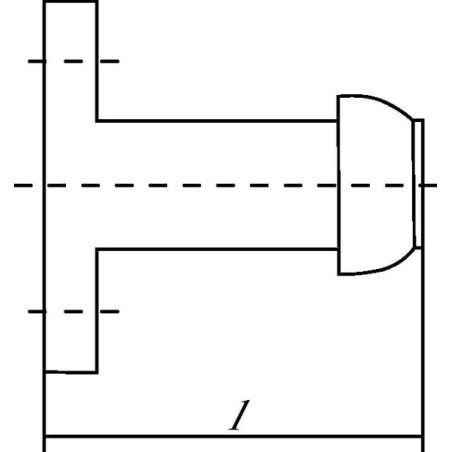 4 Zoll-Stecker männlich Standardflansch - 4103500