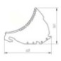 Silage wagon knife - 41018501 Silage wagon knife - 41018501