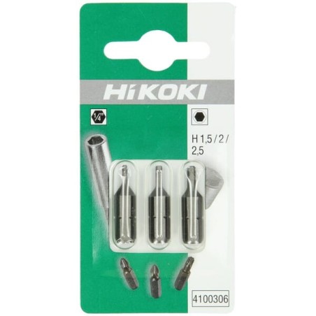 Sechskantbits 1,5 / 2 / 2,5 -25mm 3x - 4100306