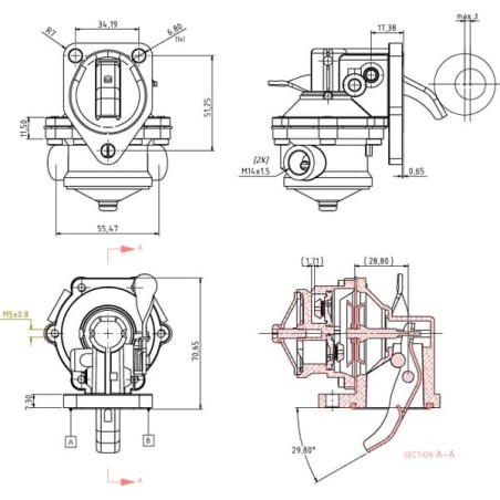 Kraftstoffpumpe KHD - 4157603KR