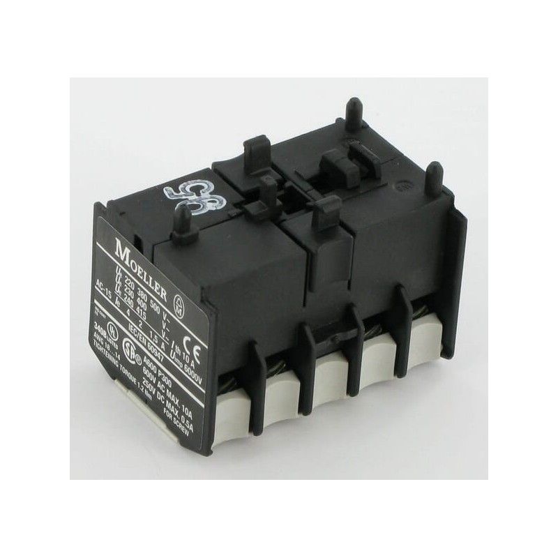 Auxiliary contact module 4NO - 40DILE Auxiliary contact module 4NO - 40DILE