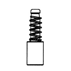Quick release sliding push pin kit - 403000032R10