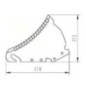 Silage wagon knife - 41517500 Silage wagon knife - 41517500