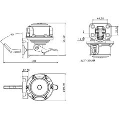 4222449M91KR Kramp, Fuel Pumps 