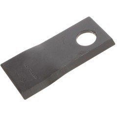 Nożyk kosiarki rotacyjnej lewy 112x48x4 mm, średnica 21 mm pasuje Pöttinger, op.25 sztuk - 434969KR