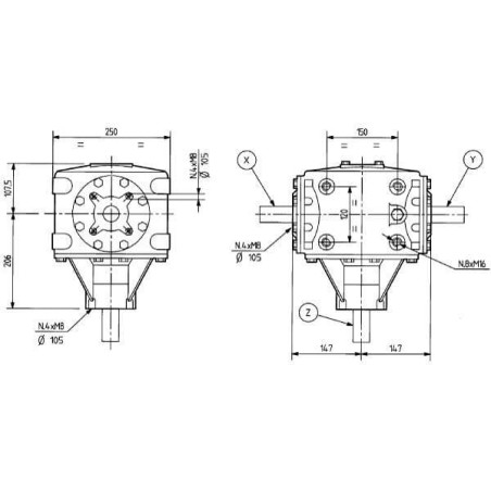 Gearbox T-269B 31 - 43509269010