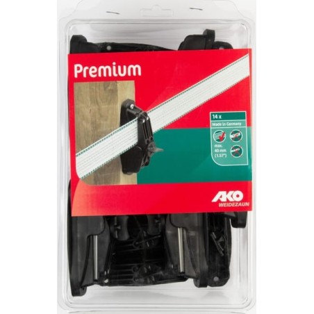 Premium Klemmisolator 40mm schwarz - 441290141