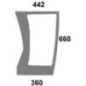 Windscreen lower - 4429884N Windscreen lower - 4429884N