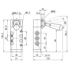 454905 Camozzi, 2-way 