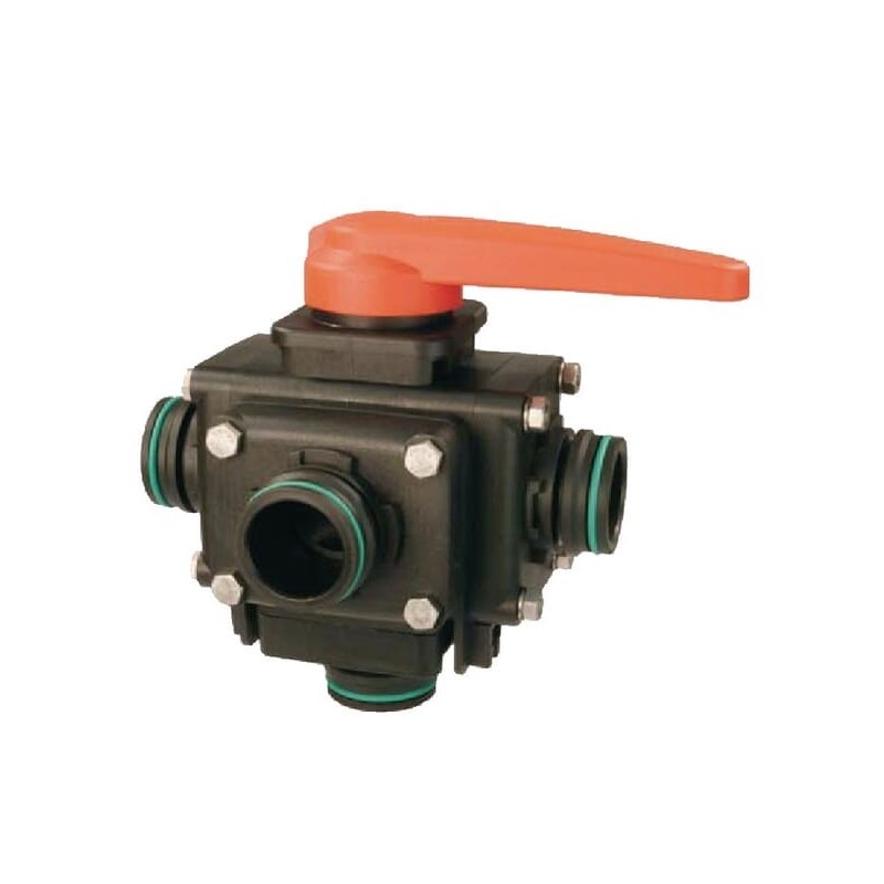 Kugelventil 4-Wege T6 - 453045S66 Kugelventil 4-Wege T6 - 453045S66