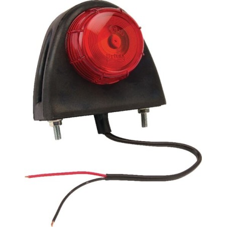 Marker light 12V, white, bolt on, Britax - 42810412V