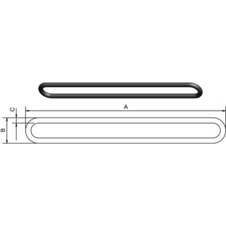 Spanngummi 5 St. mit S-Haken - 4546300
