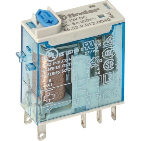 Relais 2W 8A 12V/DC - 465290120040