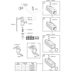 Section Valve 2 Sections - 461020