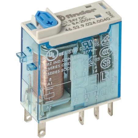 Przekaźnik 2W 8A 24V DC - 465290240040
