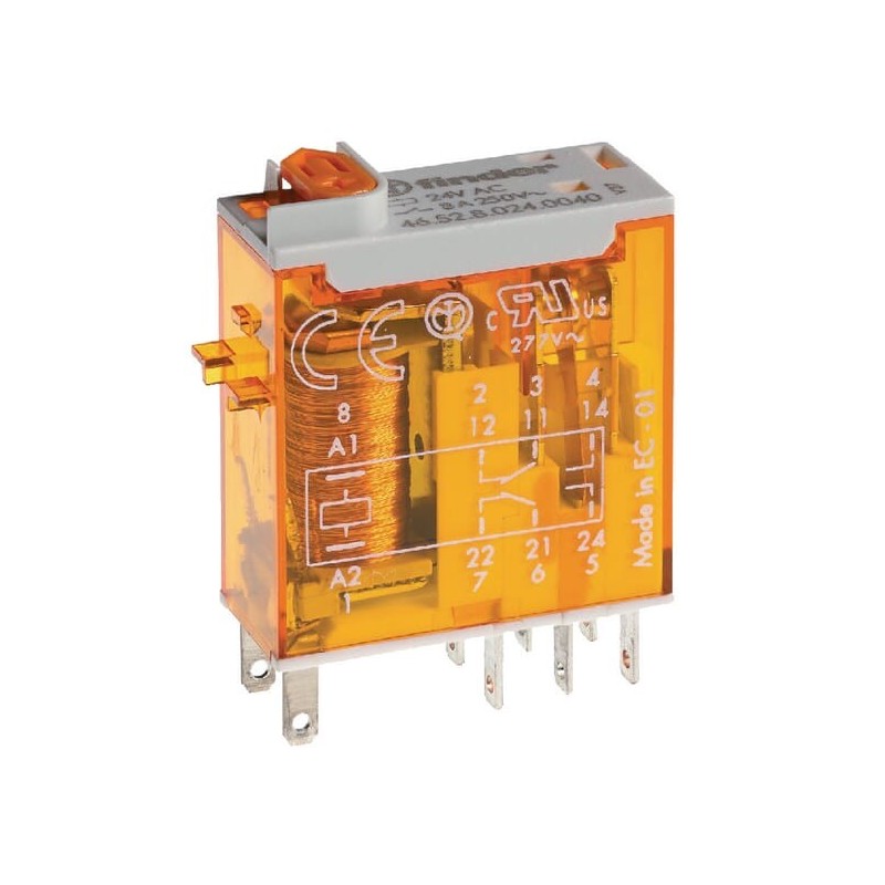 Przekaźnik 2W 8A 24V DC - 465280240054