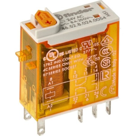 Relais 2W 8A 24V/AC - 465280240054
