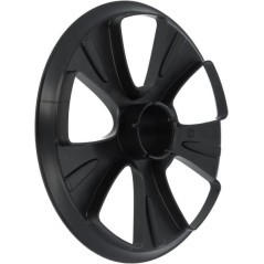 Radabdeckung D280 Schwarz - 46267401