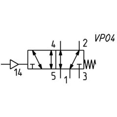 45835 Camozzi, Bi-directionally controlled 