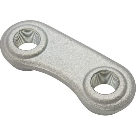 Threaded plate M20x1.5-70x19Zn - 45910044