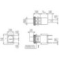 Druckschalter ein/aus - 47318 Druckschalter ein/aus - 47318