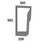 Front window lower - 47125737N Front window lower - 47125737N